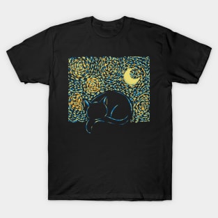 Starry Cat T-Shirt